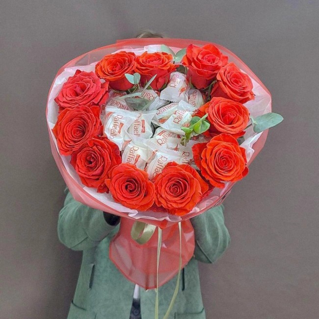 Букет цветов "Прикосновение" Букет цветов "Прикосновение"