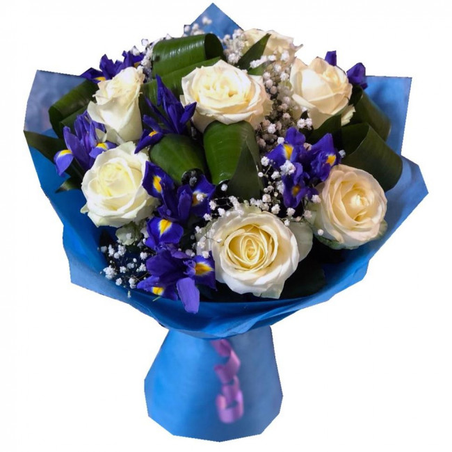 Букет цветов "Летние сумерки" Букет цветов "Летние сумерки"